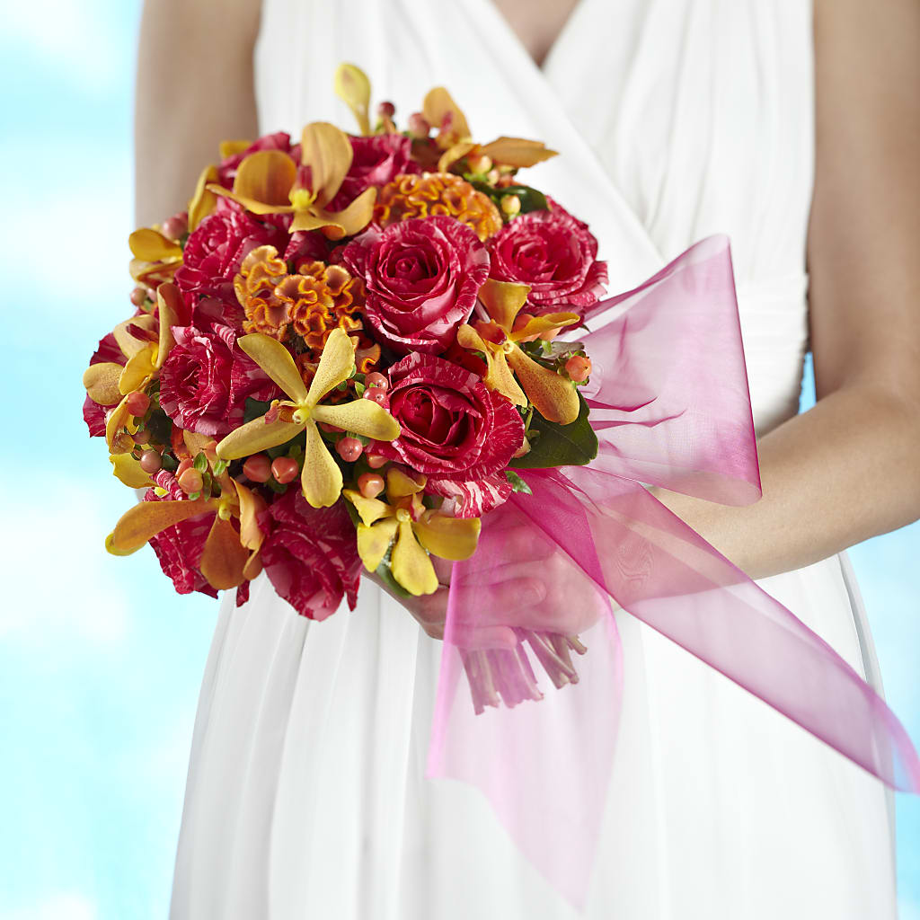 Brilliant Shades of Love Bouquet – Homestead Flower Company Inc, Homestead FL