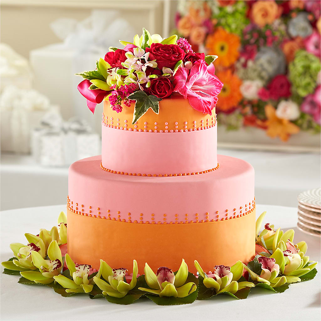 Sweet Citrus Cake Decor – Homestead Flower Company Inc, Homestead FL