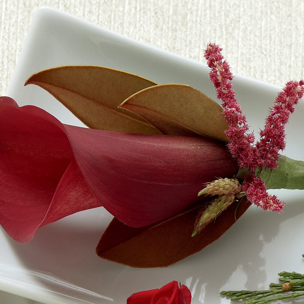 Red Calla Boutonniere – Homestead Flower Company Inc, Homestead FL