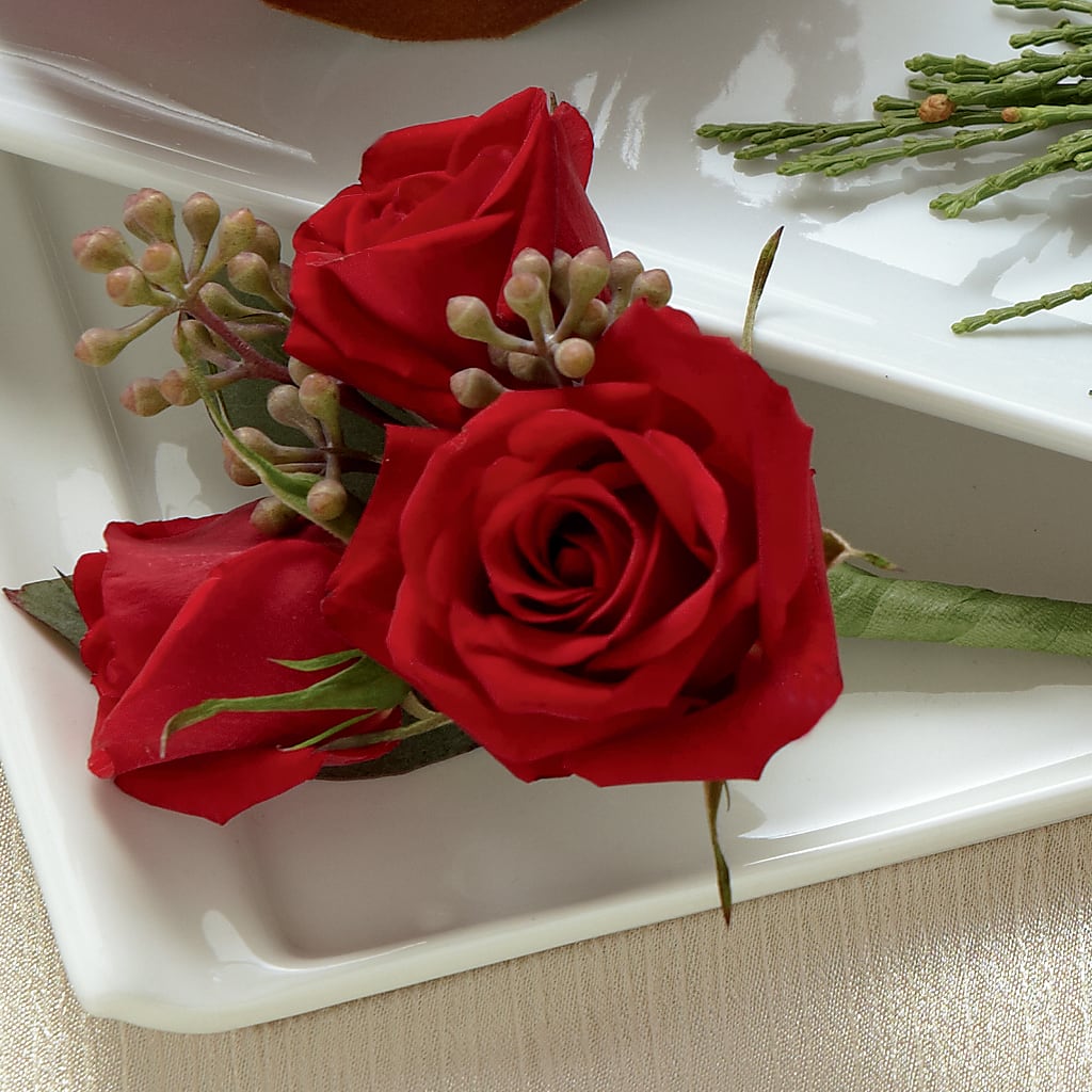 Red Spray Rose Boutonniere – Homestead Flower Company Inc, Homestead FL