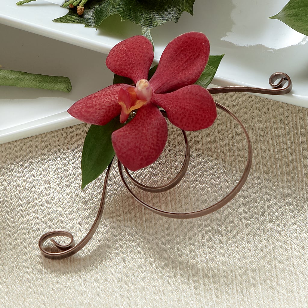 Red Mokara Boutonniere – Homestead Flower Company Inc, Homestead FL