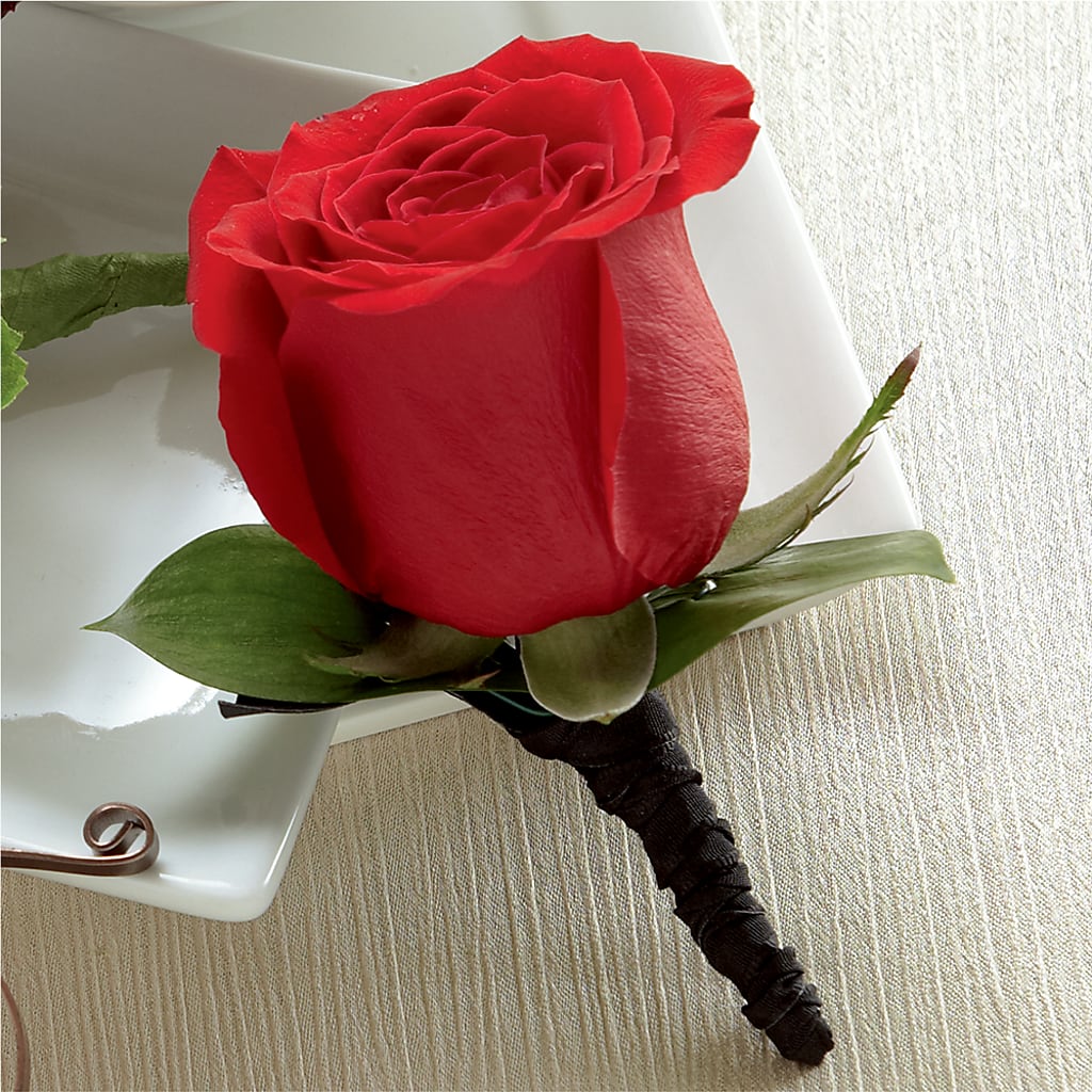 Red Rose Boutonniere – Homestead Flower Company Inc, Homestead FL