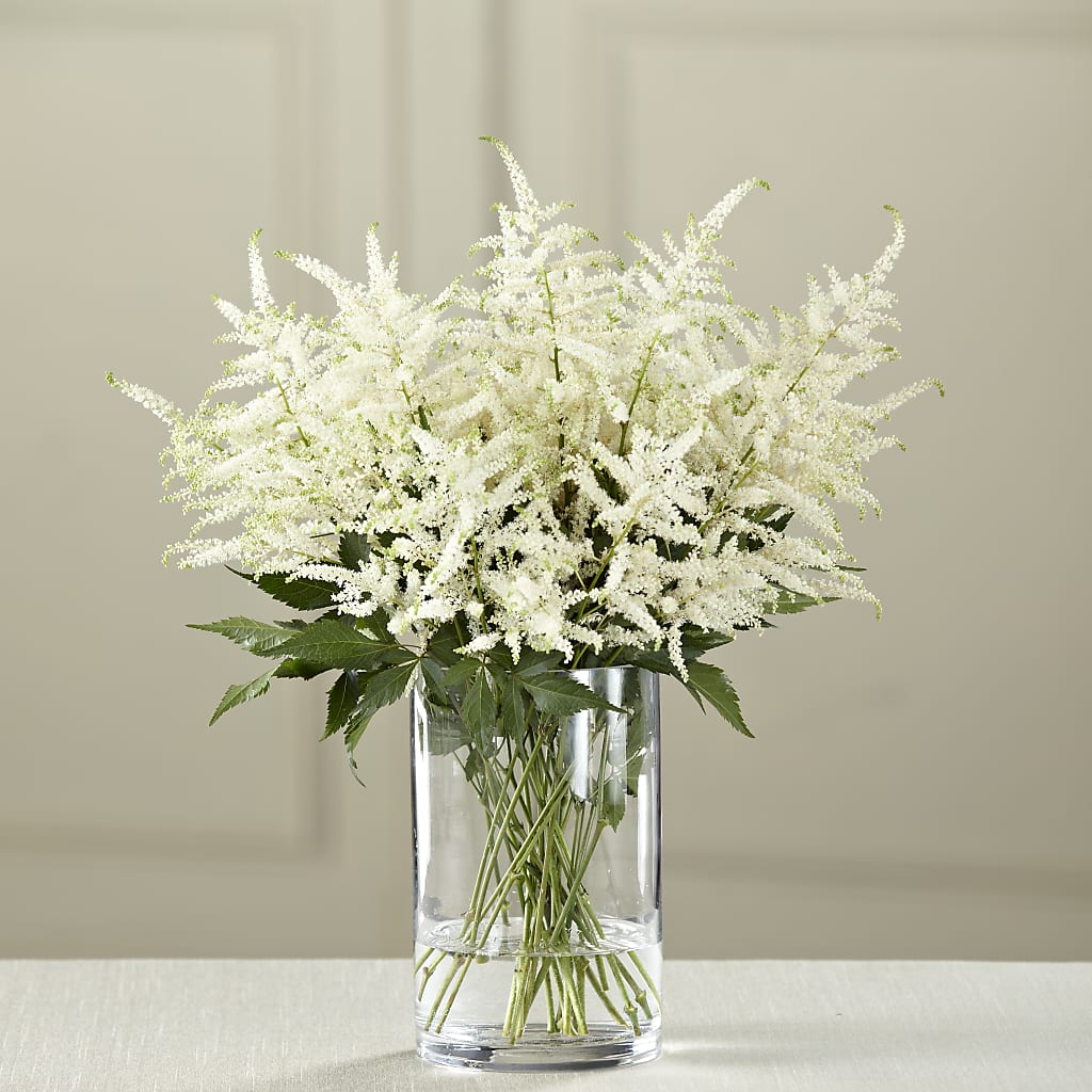 White Astilbe Bouquet – Homestead Flower Company Inc, Homestead FL