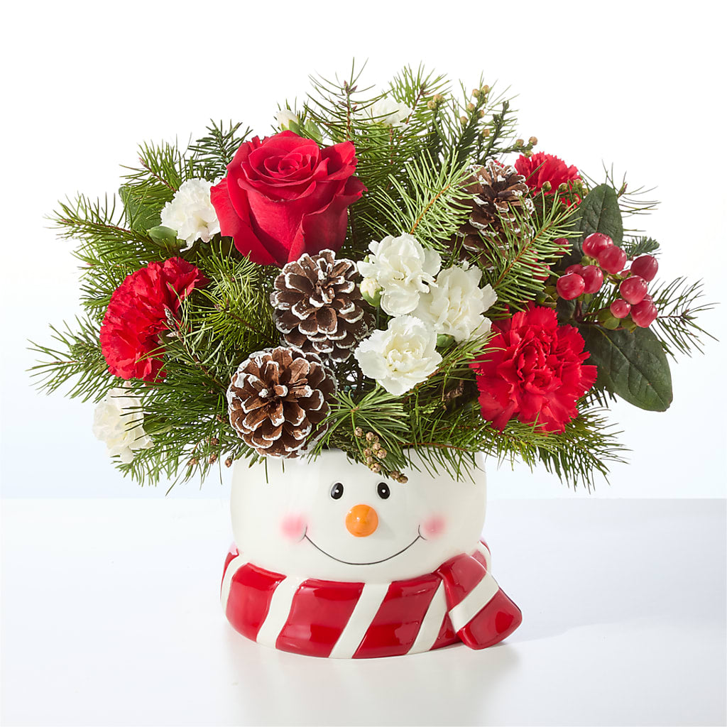 Jolly Snowman Bouquet –  Homestead Flower Company Inc, Homestead FL