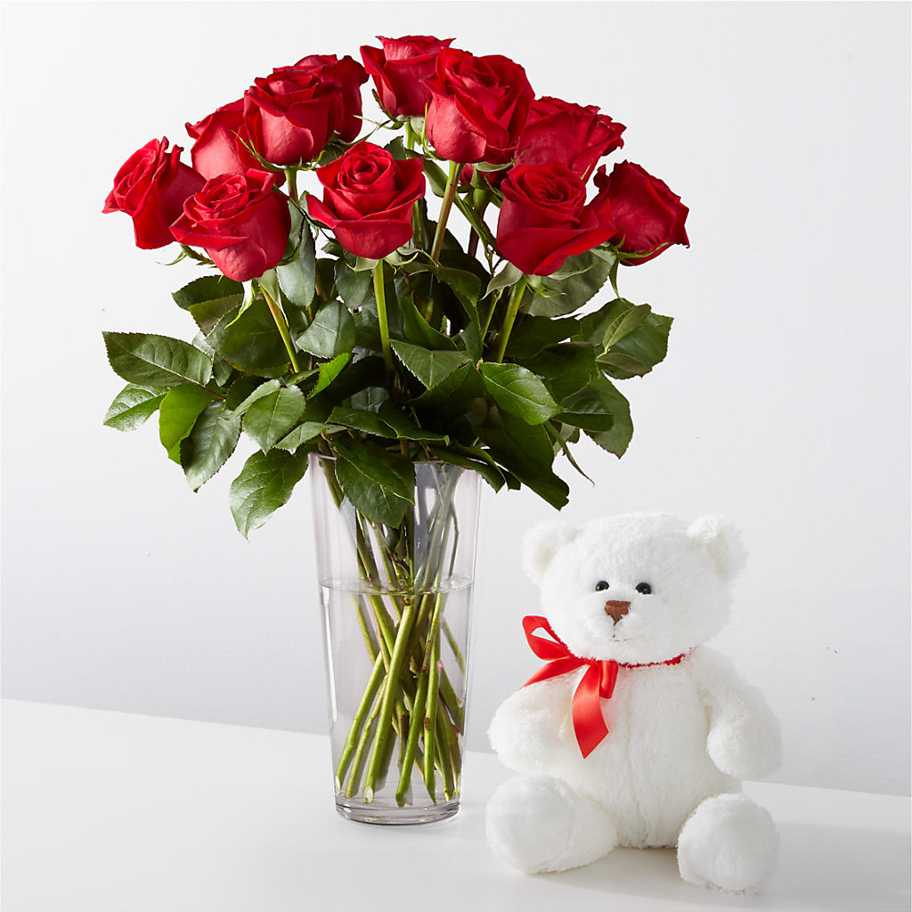 Romantic Long Stem Red Rose Bouquet Bundles –  Homestead Flower Company Inc, Homestead FL