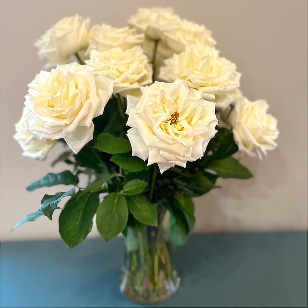 Long Stem Yellow Rose Bouquet –  Homestead Flower Company Inc, Homestead FL