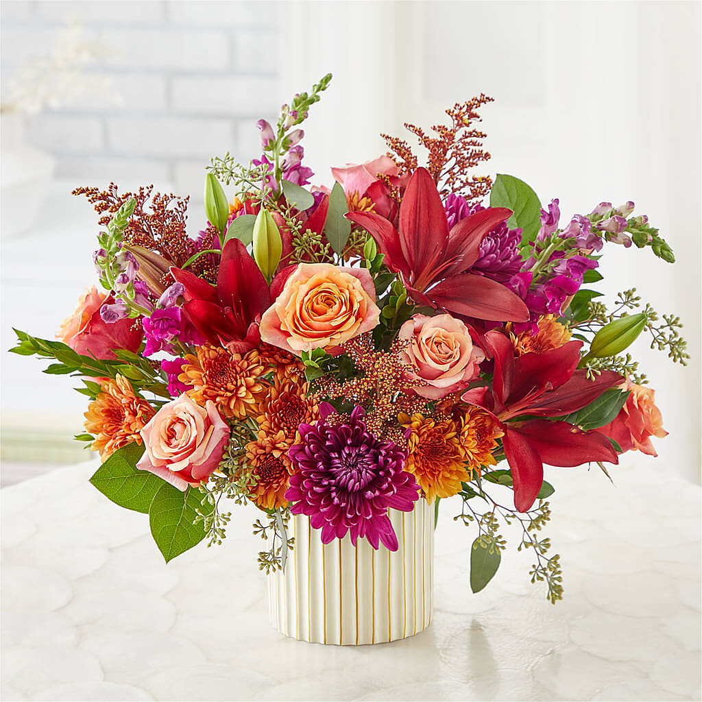 Burgundy Landscape Bouquet –  Homestead Flower Company Inc, Homestead FL