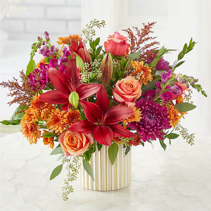 Burgundy Landscape Bouquet –  Homestead Flower Company Inc, Homestead FL