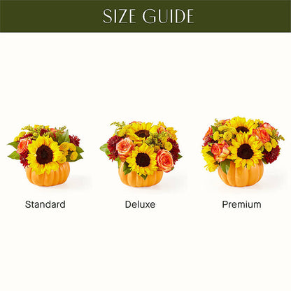 Golden Gourd Pumpkin Bouquet –  Homestead Flower Company Inc, Homestead FL