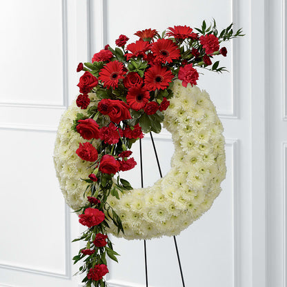 Graceful Tribute Wreath –  Homestead Flower Company Inc, Homestead FL