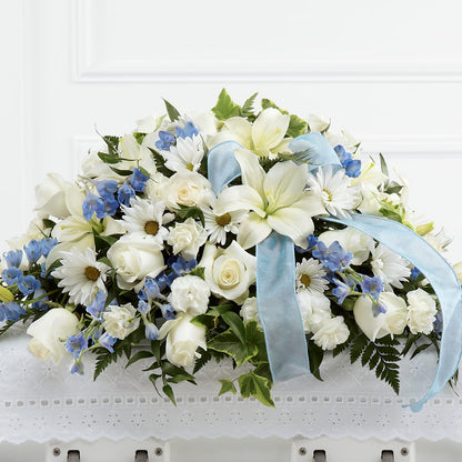 Tender Treasure Casket Spray –  Homestead Flower Company Inc, Homestead FL