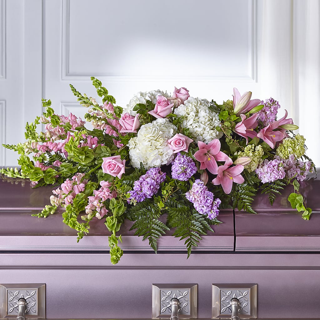 Life's Gratitude Casket Spray –  Homestead Flower Company Inc, Homestead FL