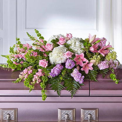 Life's Gratitude Casket Spray –  Homestead Flower Company Inc, Homestead FL