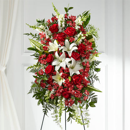 Everlasting Memory Standing Spray –  Homestead Flower Company Inc, Homestead FL