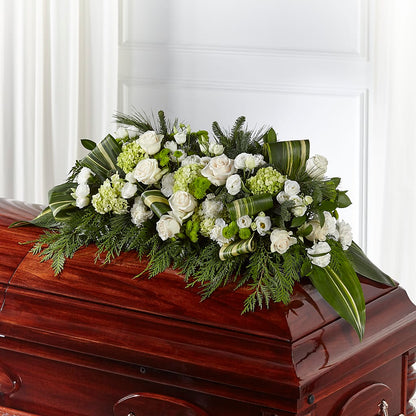 Hopeful Gesture Casket Spray –  Homestead Flower Company Inc, Homestead FL