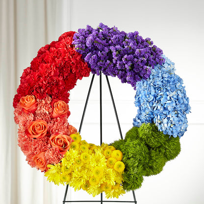 Circle of Love Wreath –  Homestead Flower Company Inc, Homestead FL