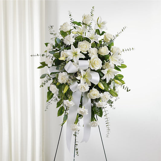 With Care Standing Spray –  Homestead Flower Company Inc, Homestead FL