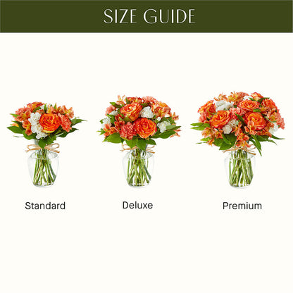 Apricot Glow Bouquet –  Homestead Flower Company Inc, Homestead FL