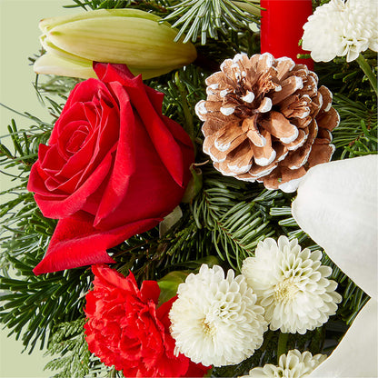 Seasonal Festivities Centerpiece –  Homestead Flower Company Inc, Homestead FL