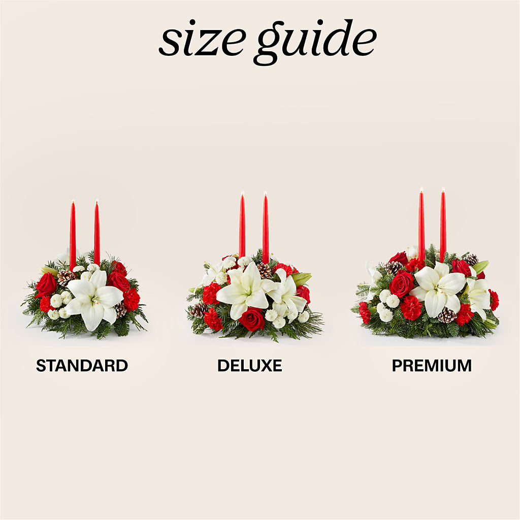 Seasonal Festivities Centerpiece –  Homestead Flower Company Inc, Homestead FL