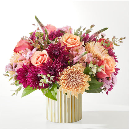 Berry Cobbler Bouquet with Ivory Vase –  Homestead Flower Company Inc, Homestead FL