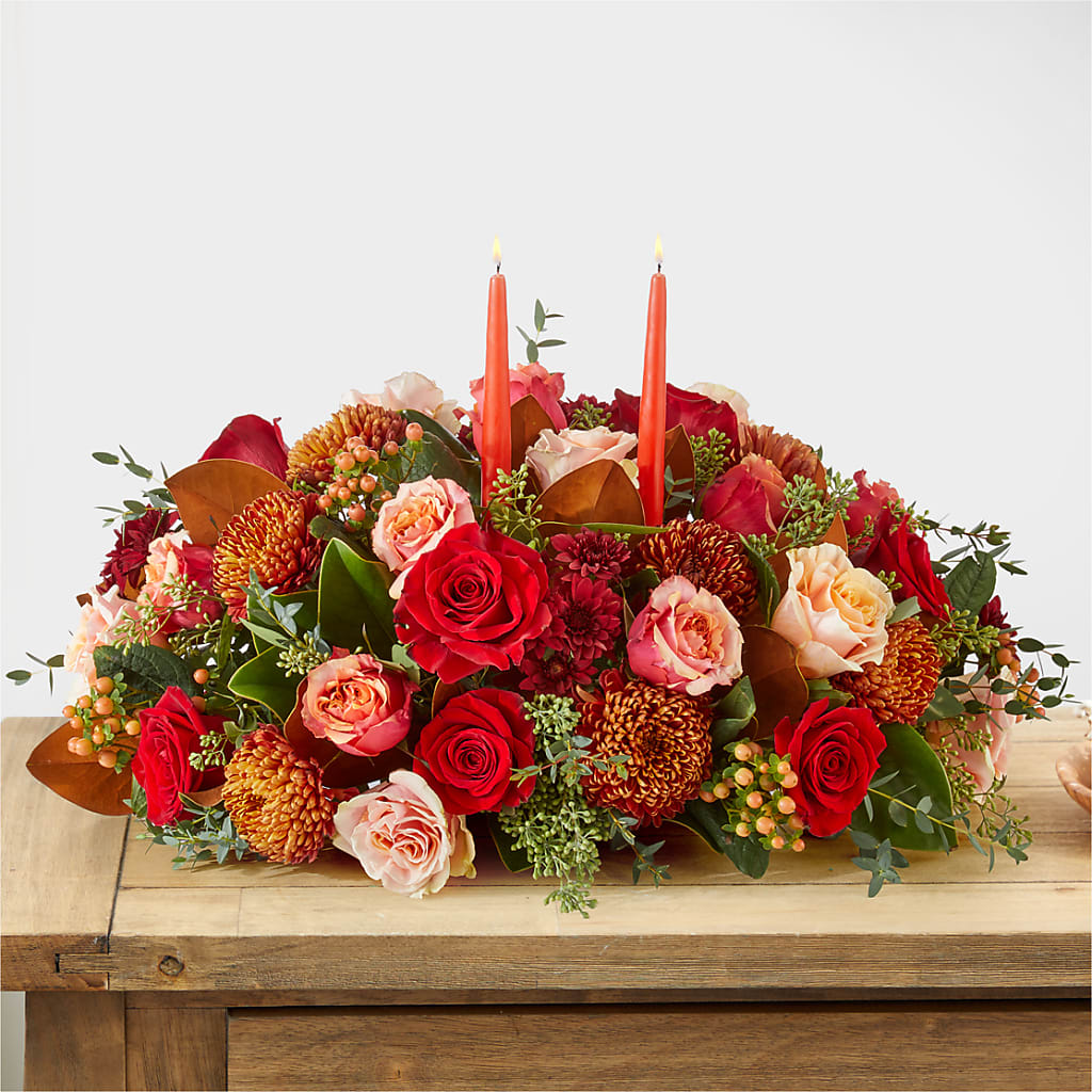 Gather Near Centerpiece –  Homestead Flower Company Inc, Homestead FL