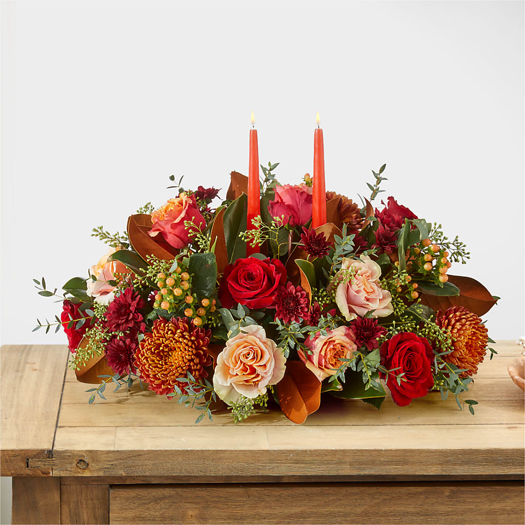 Gather Near Centerpiece –  Homestead Flower Company Inc, Homestead FL