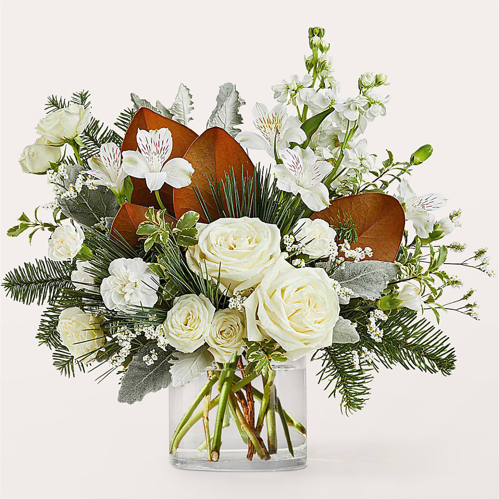 Fresh Snowfall Bouquet –  Homestead Flower Company Inc, Homestead FL