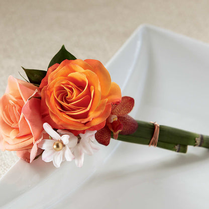 Sunset Dream Boutonniere –  Homestead Flower Company Inc, Homestead FL