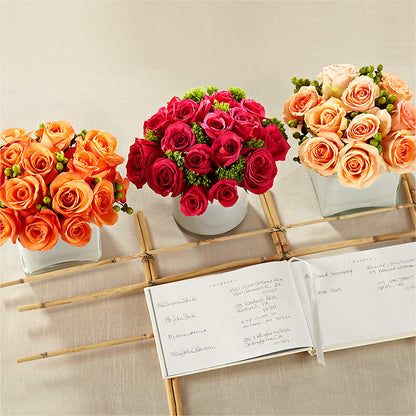 Dawn Rose Centerpiece –  Homestead Flower Company Inc, Homestead FL